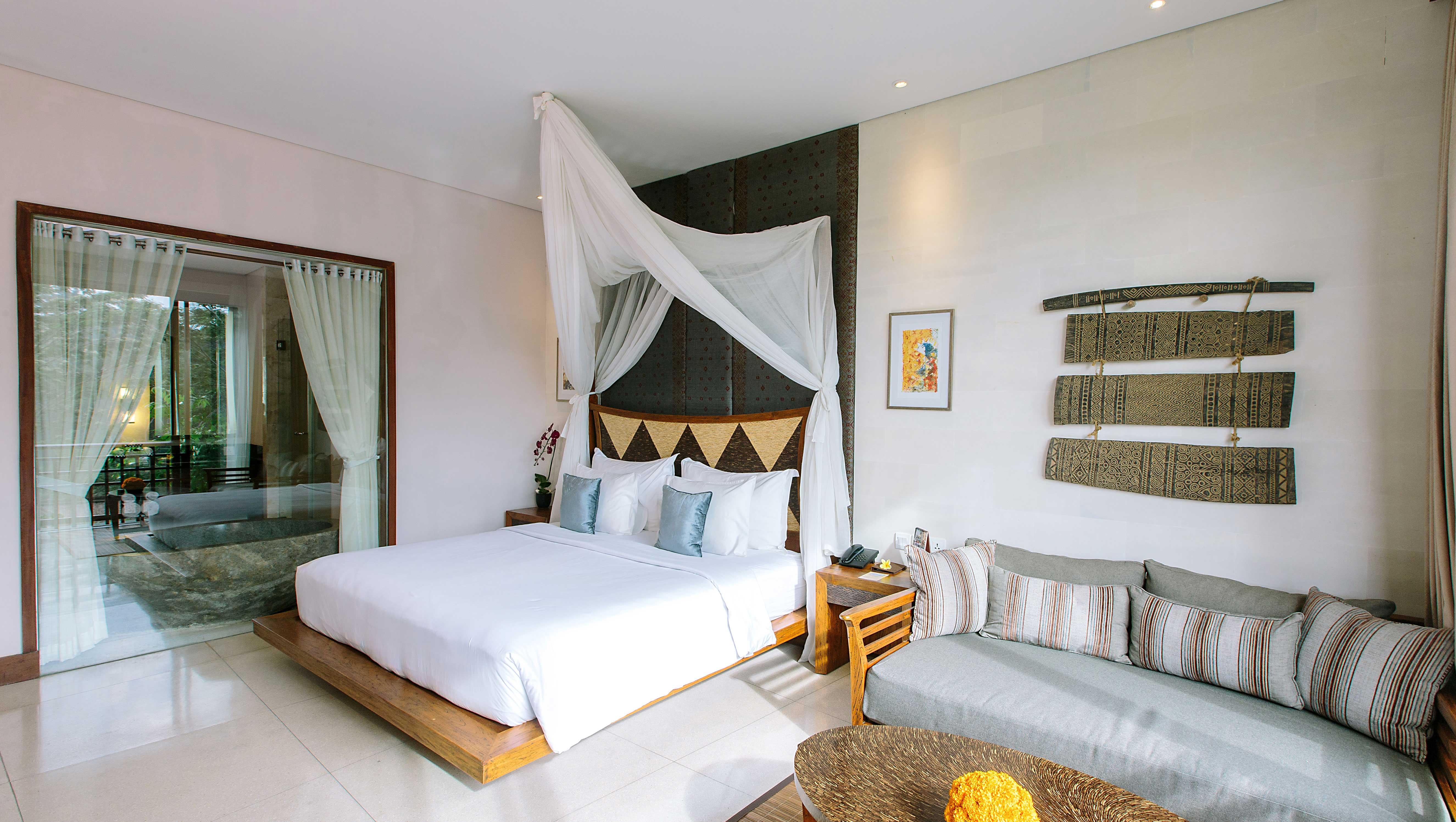 เตชาปรานา รีสอร์ต แอนด์ สปา Hotel อูบุด ภายนอก รูปภาพ Deluxe Pool Access